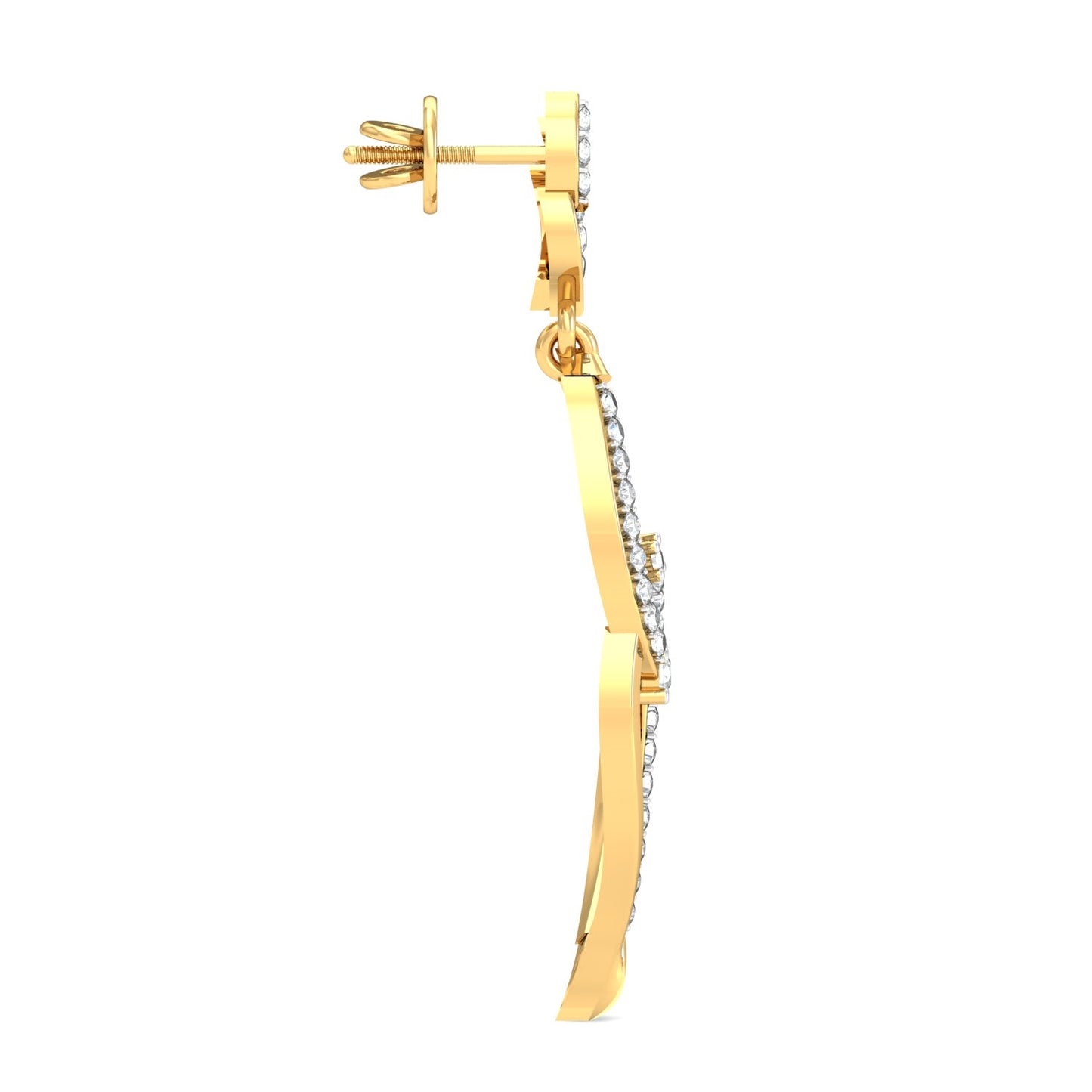 Gilded Aurora Earring