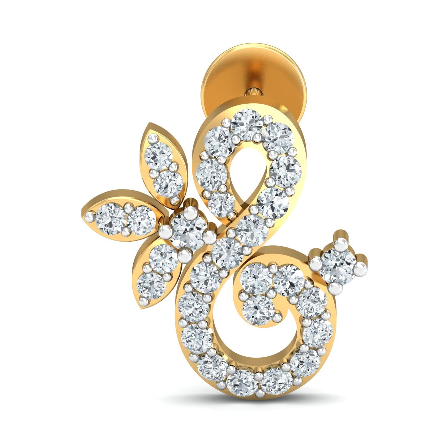 Rosé Lyric Earring