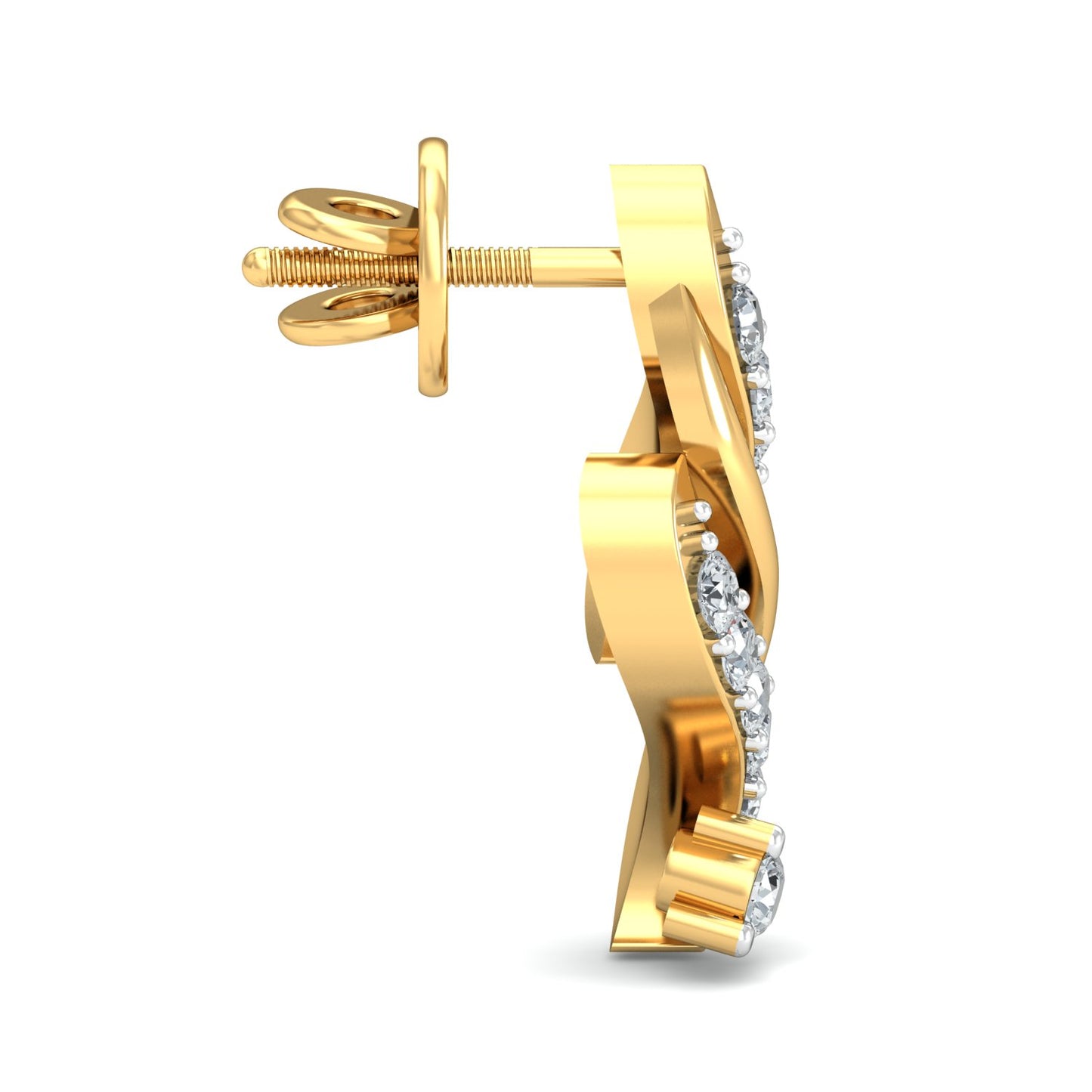 Wave Studs Earring