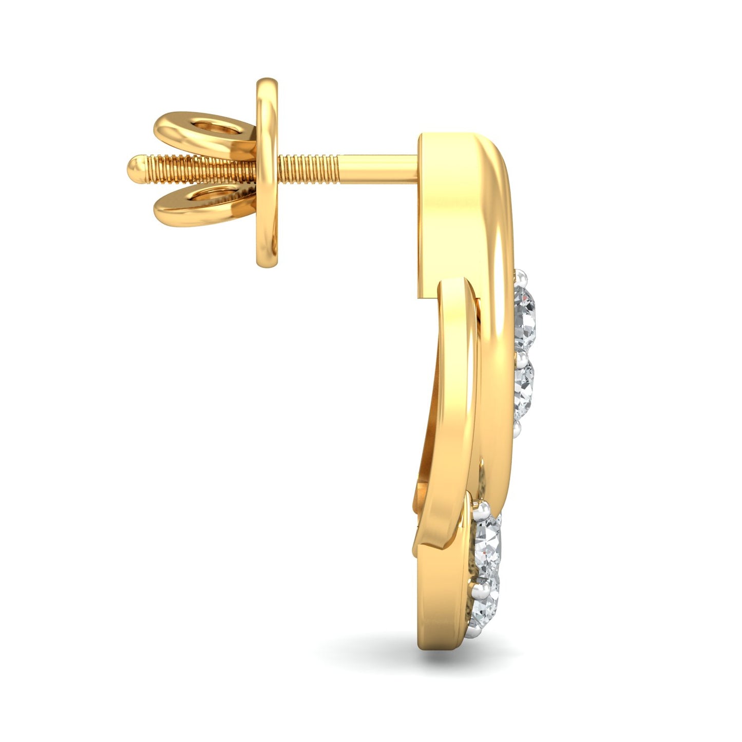 Lotus Core Earring