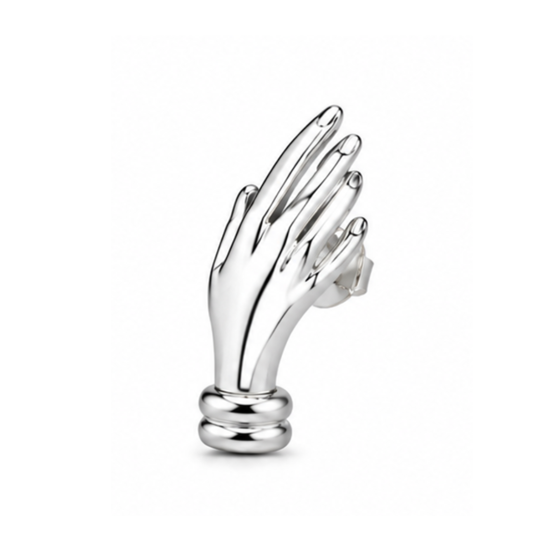 Silver Hand Flower