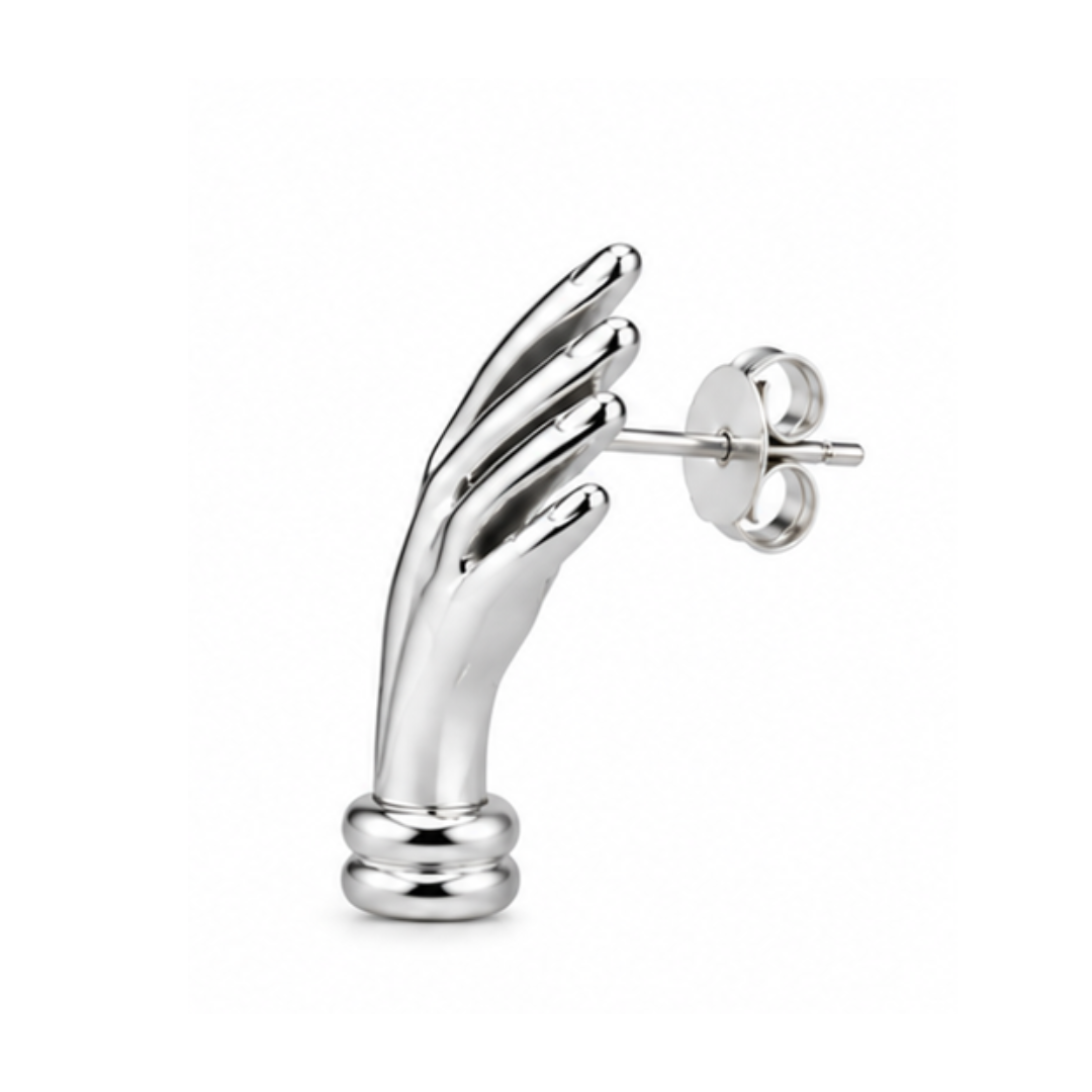 Silver Hand Flower