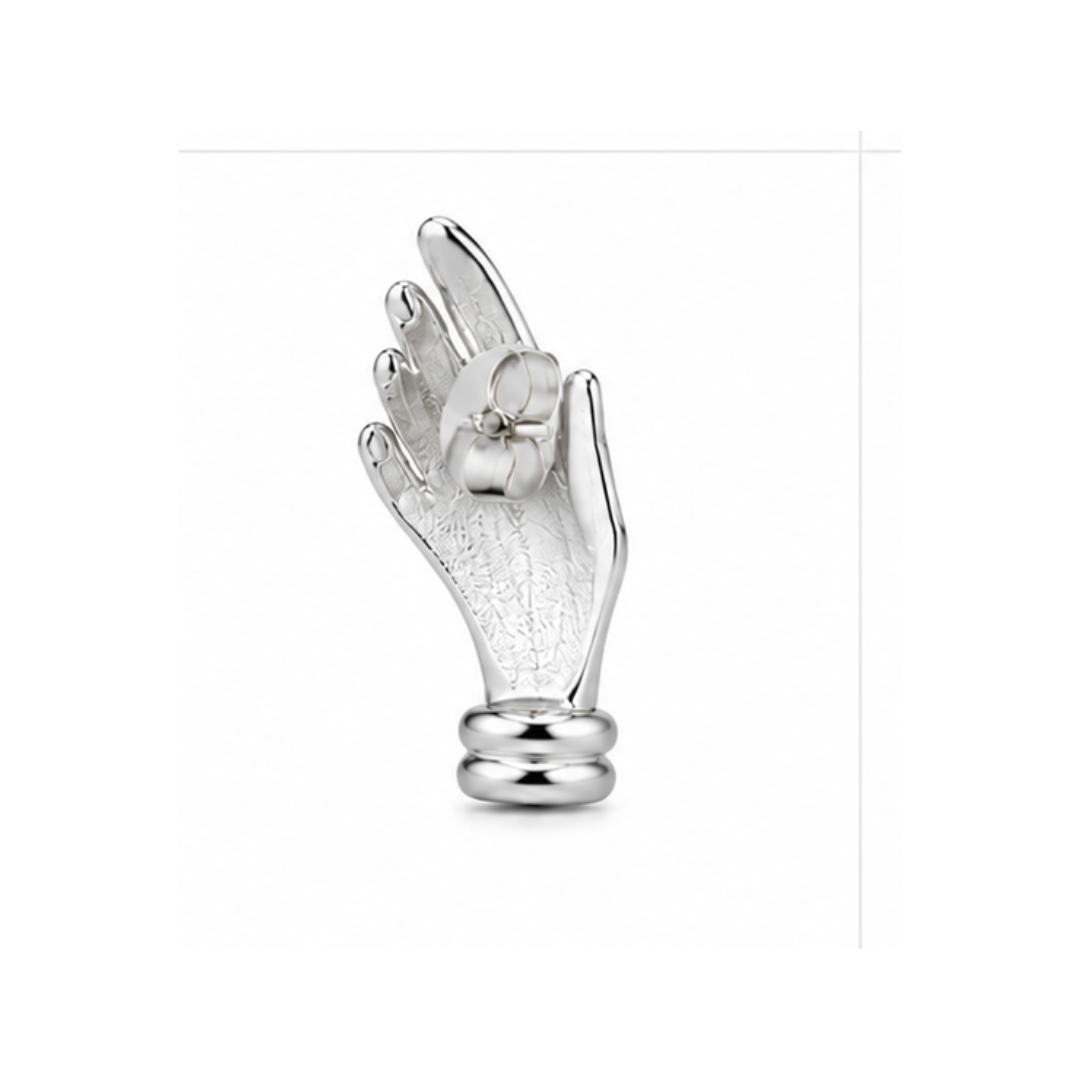 Silver Hand Flower