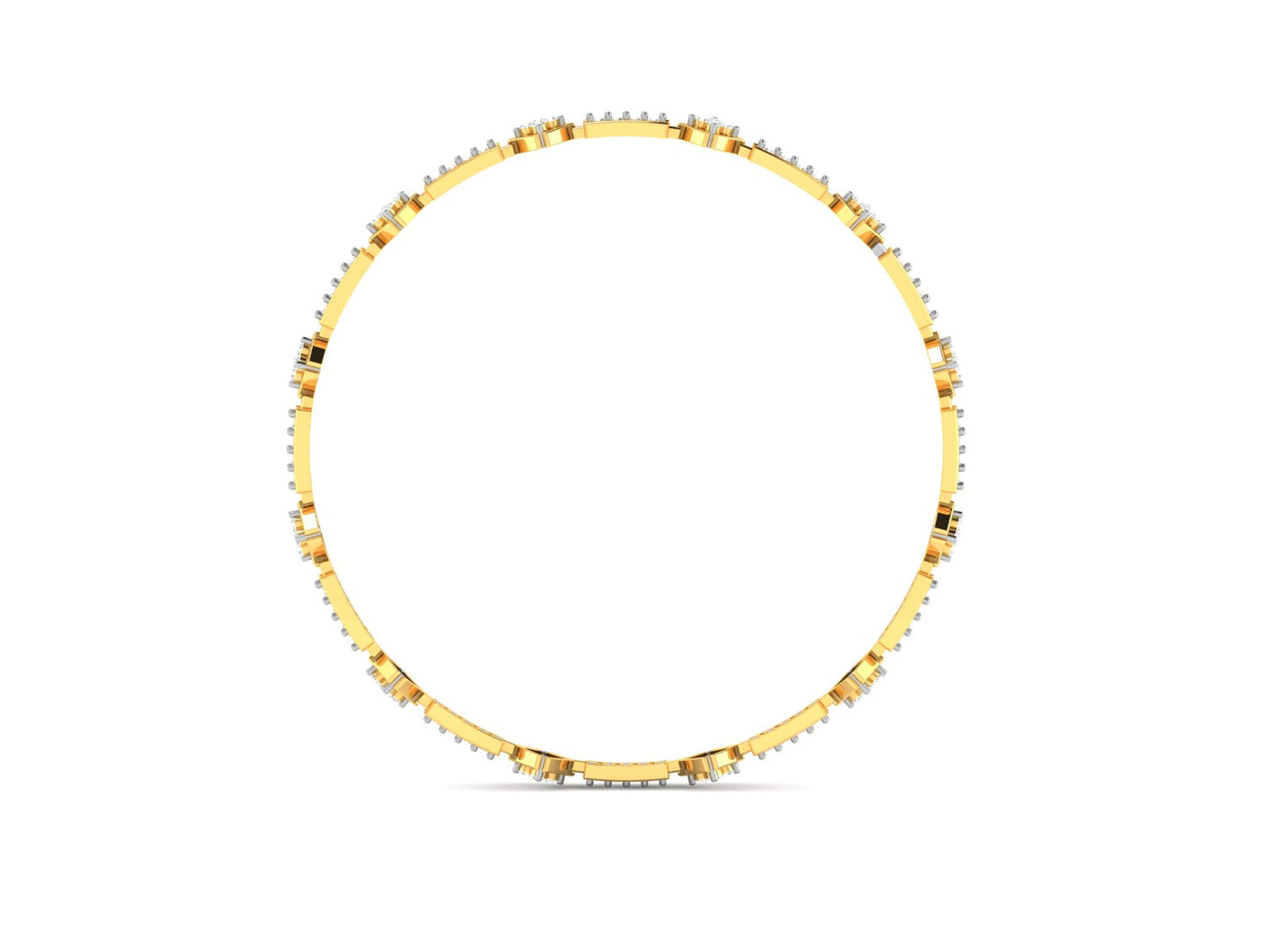 GeoLuxe Diamond Bracelet