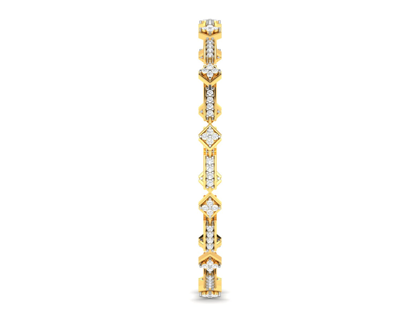 GeoLuxe Diamond Bracelet