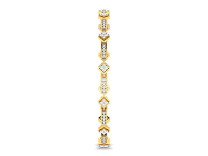 GeoLuxe Diamond Bracelet