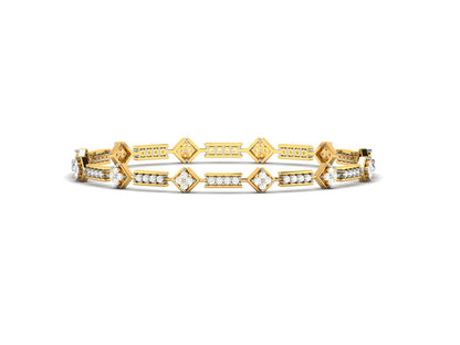 GeoLuxe Diamond Bracelet