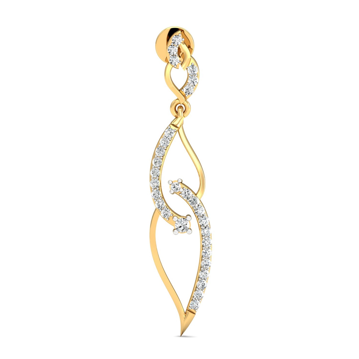 Gilded Aurora Earring