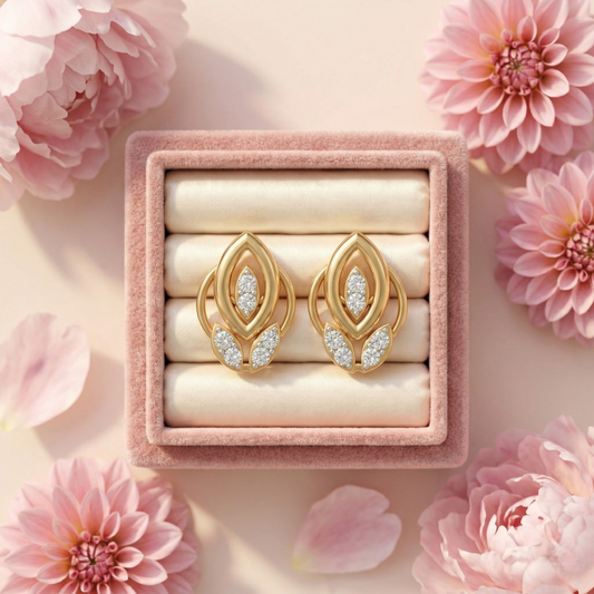 Lotus Core Earring