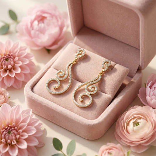 Aura Curio Drops Earring