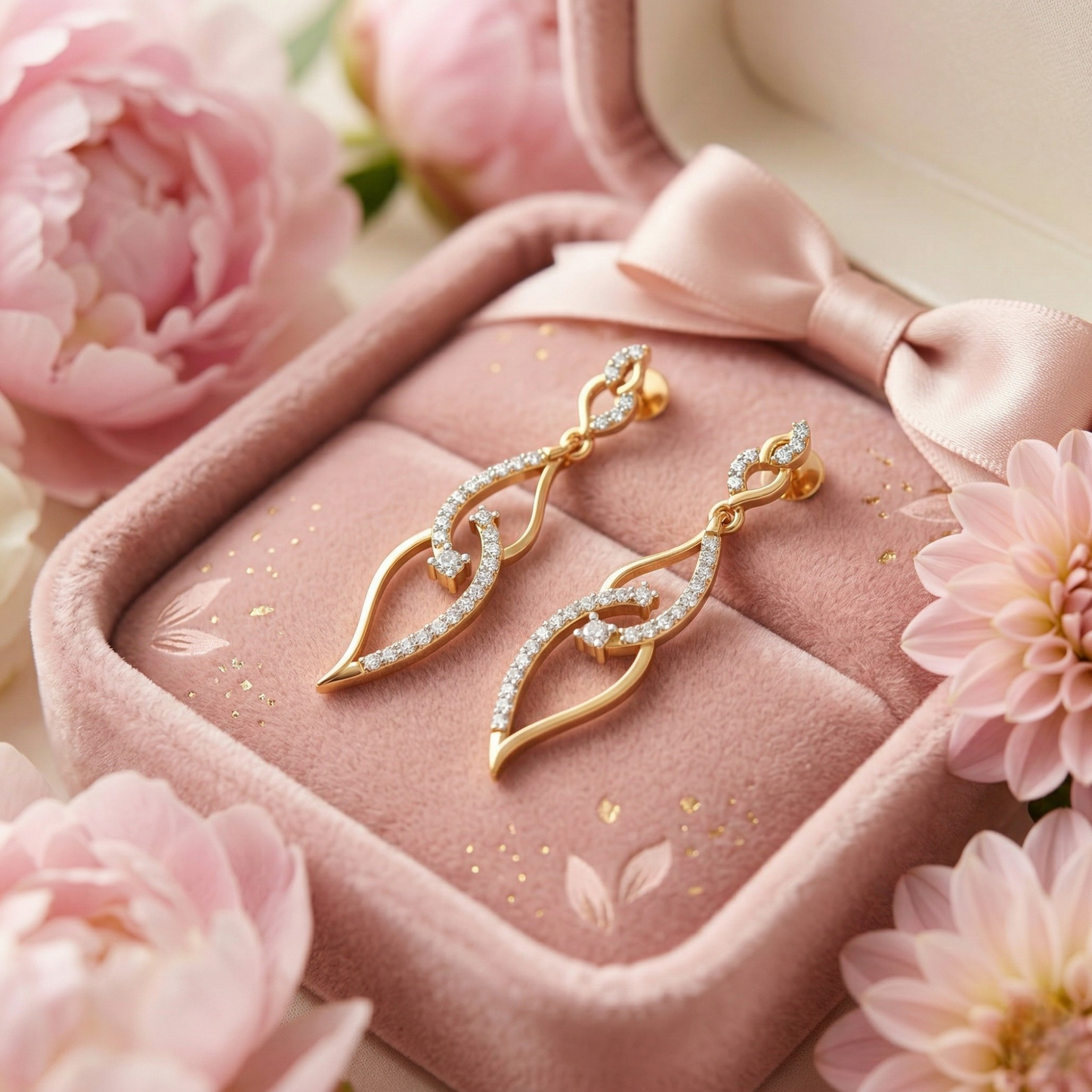 Gilded Aurora Earring