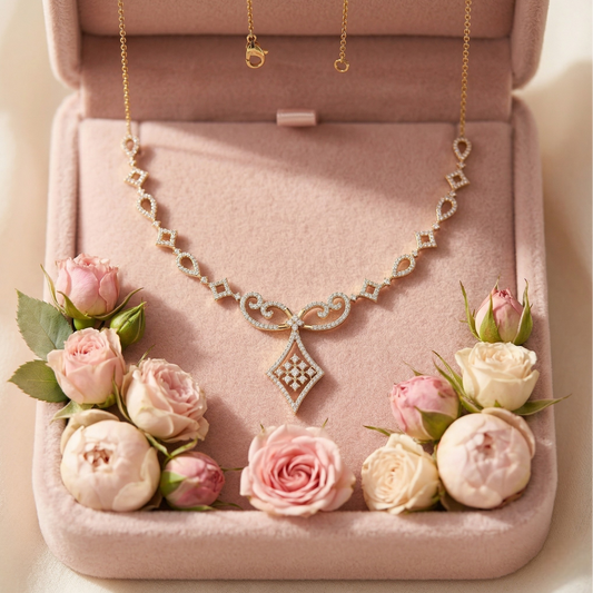 Deco Diamante Necklace