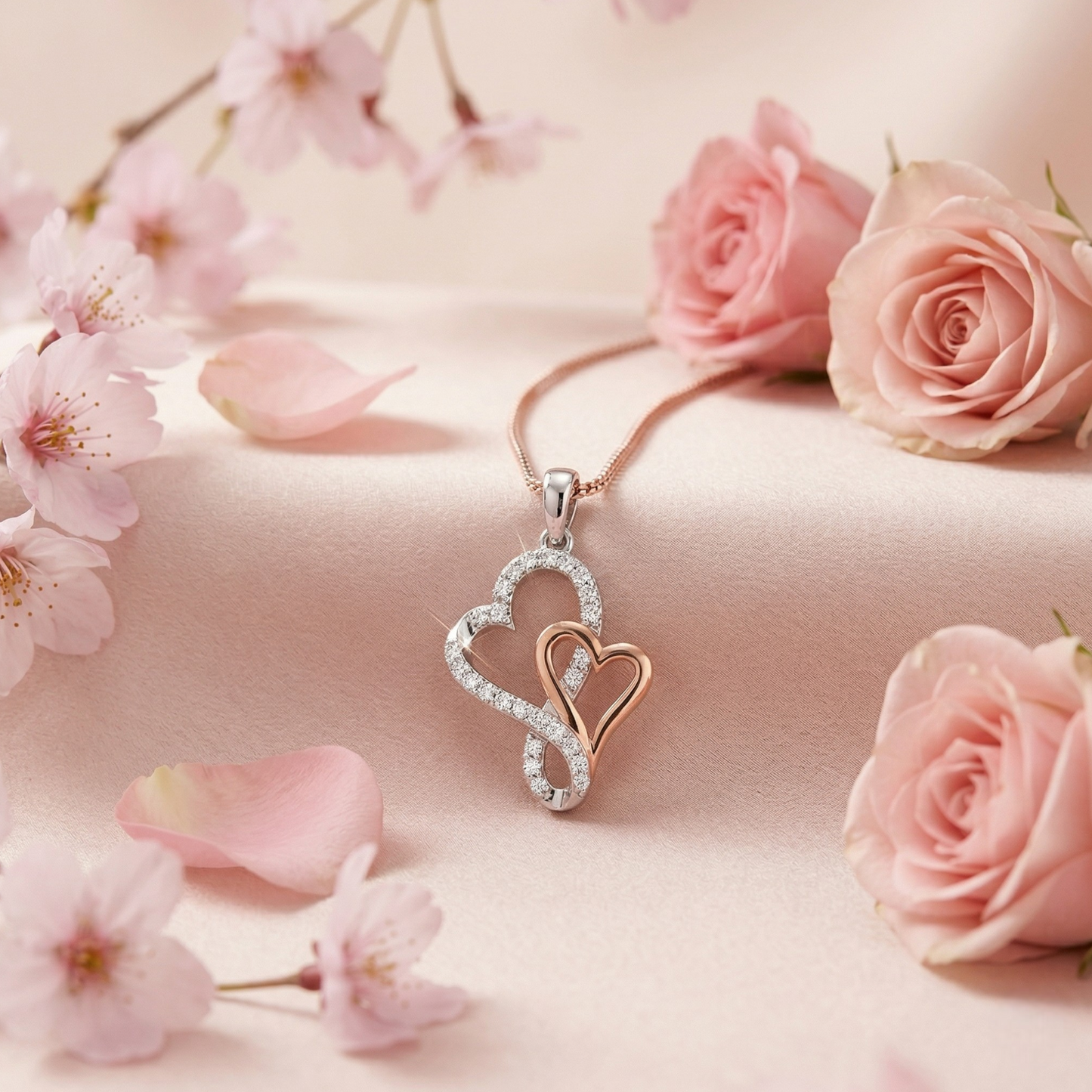 Double Heart Pendant