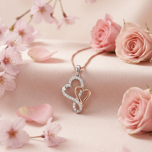 Double Heart Pendant