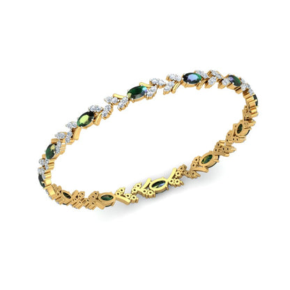 Emerald Vine Bracelet