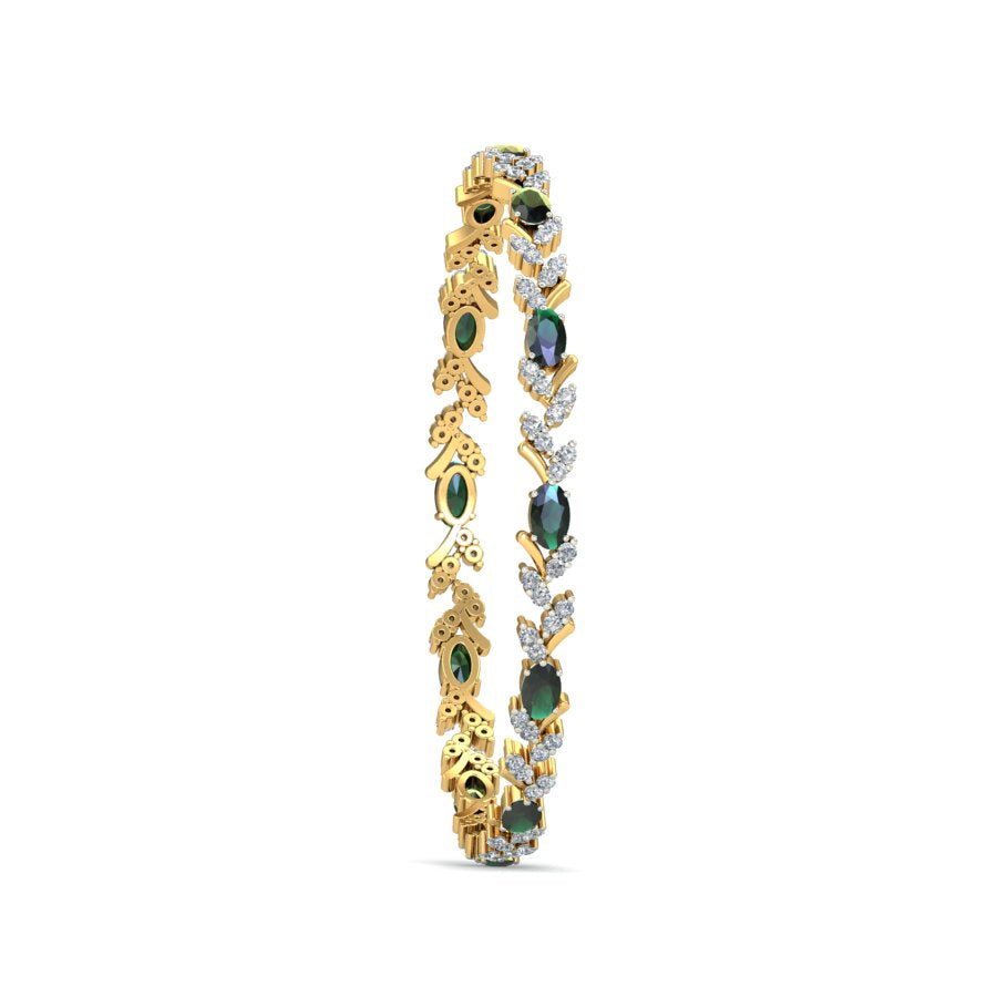 Emerald Vine Bracelet