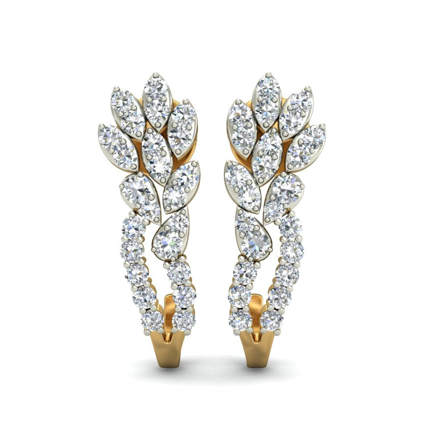 Moonlit Petals Earring