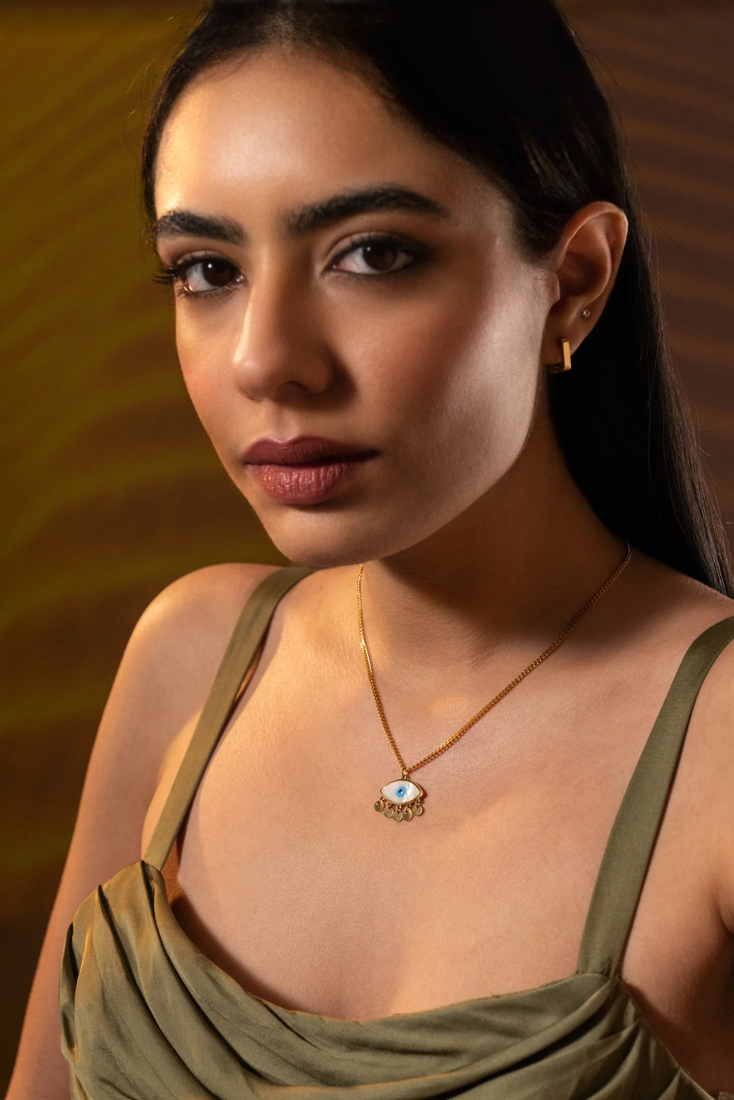 Evil Eye Shimmers Necklace