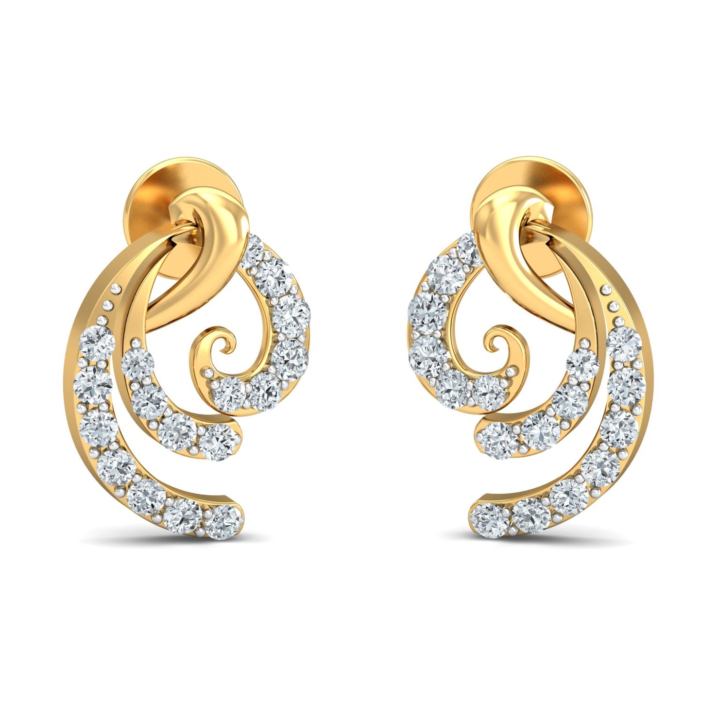 Golden Whimsy Earring