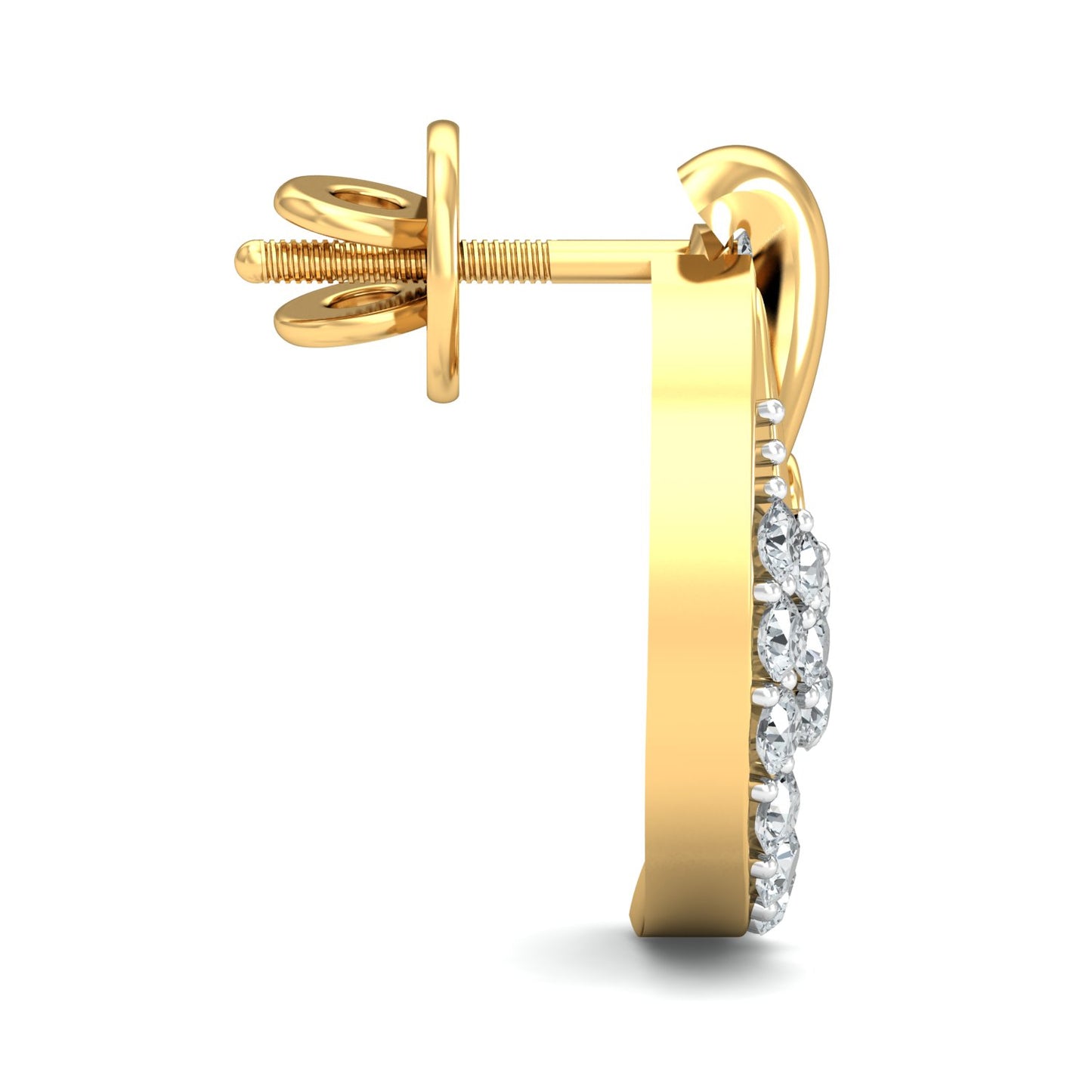 Golden Whimsy Earring