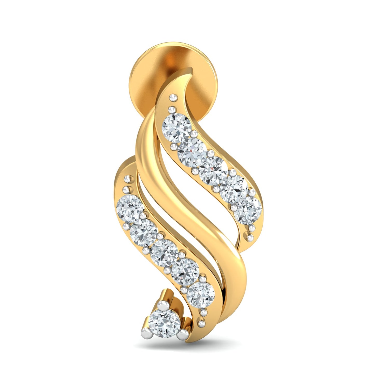 Wave Studs Earring