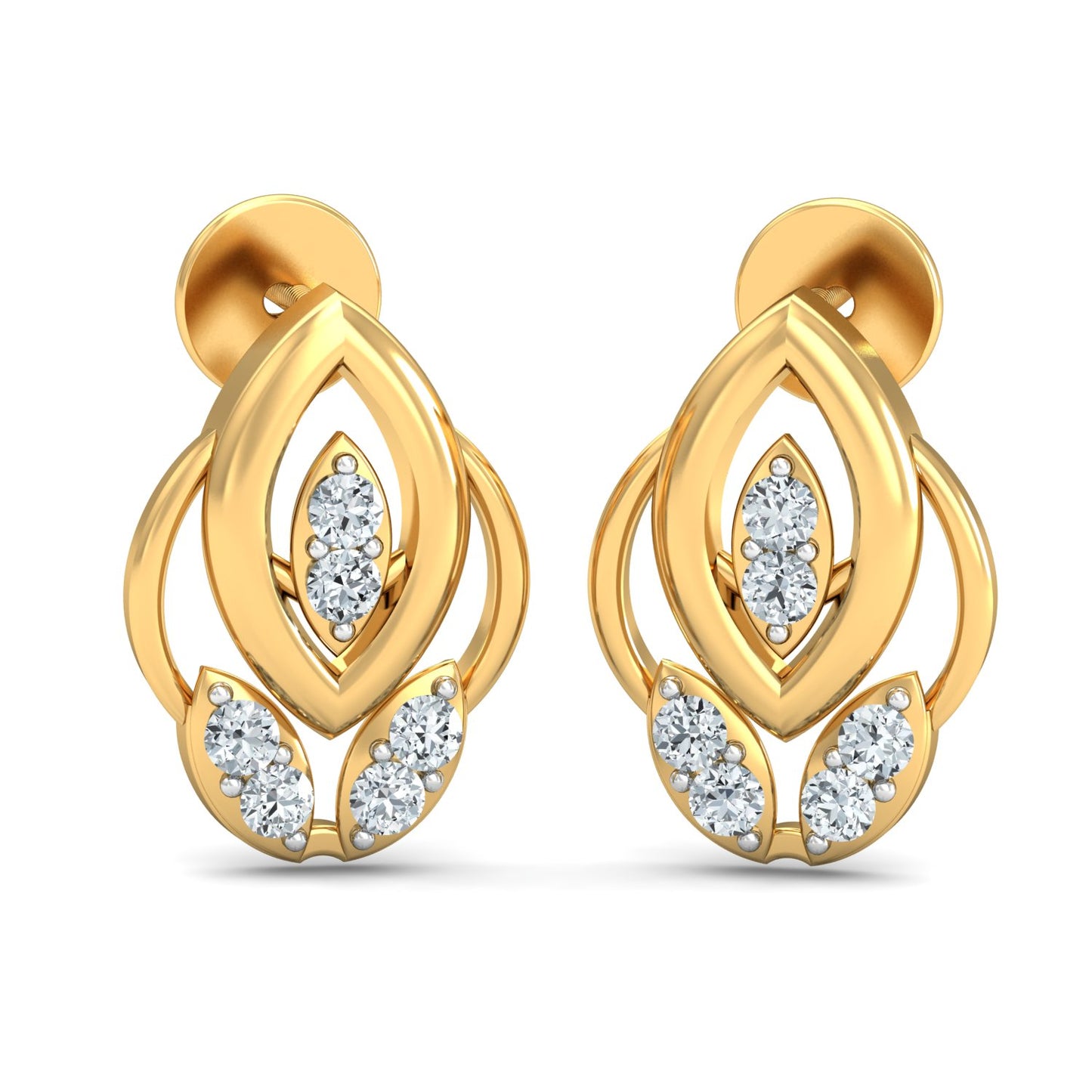Lotus Core Earring