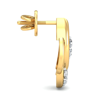 Lotus Core Earring