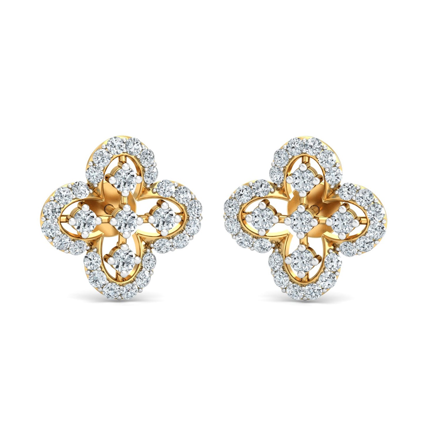 Blush Bloom Studs