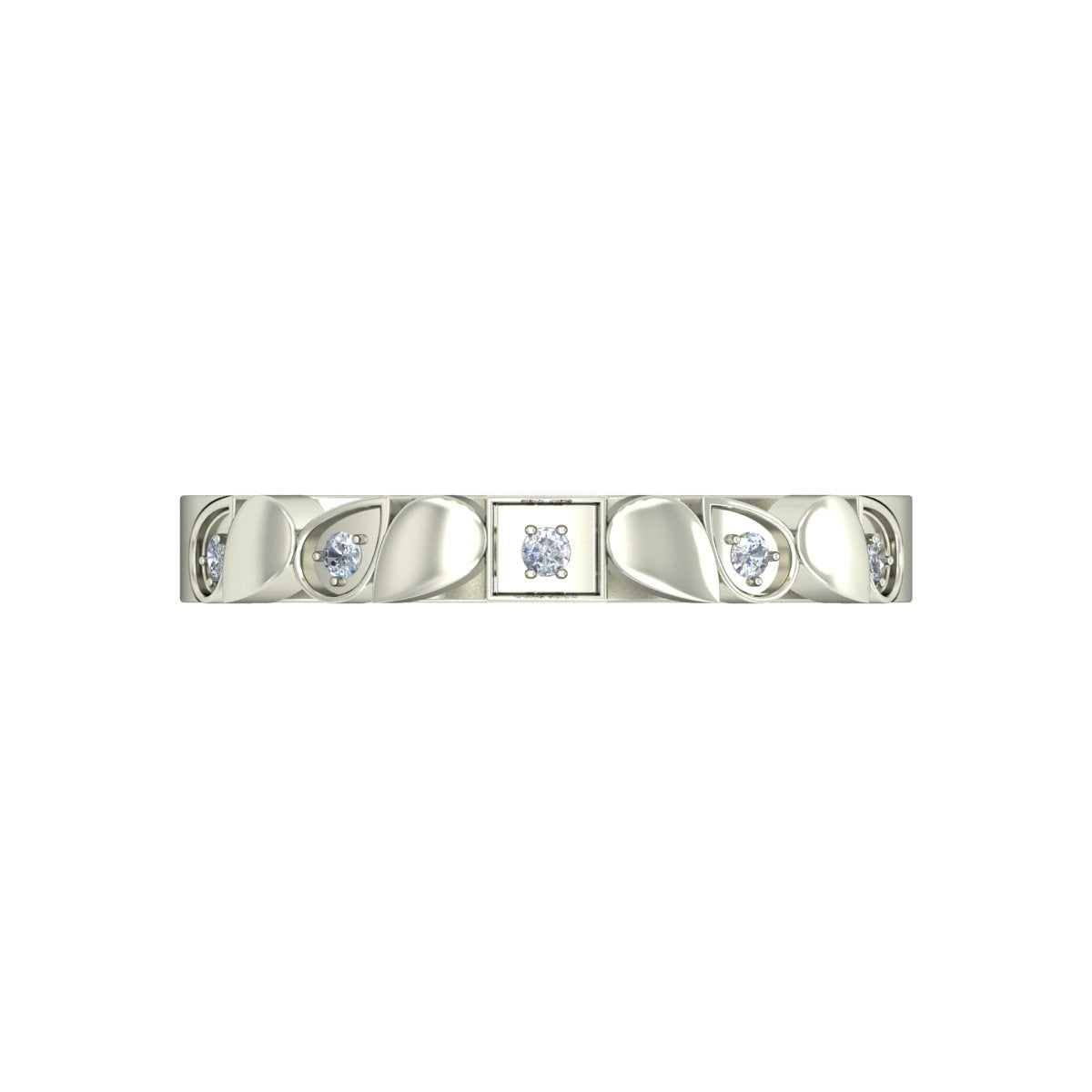 Petal Mosaic Ring