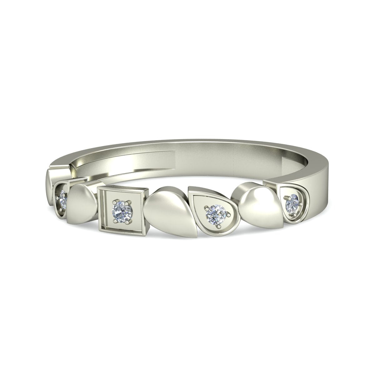 Petal Mosaic Ring