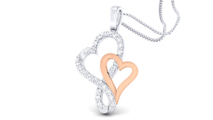Double Heart Pendant