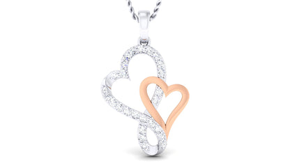 Double Heart Pendant