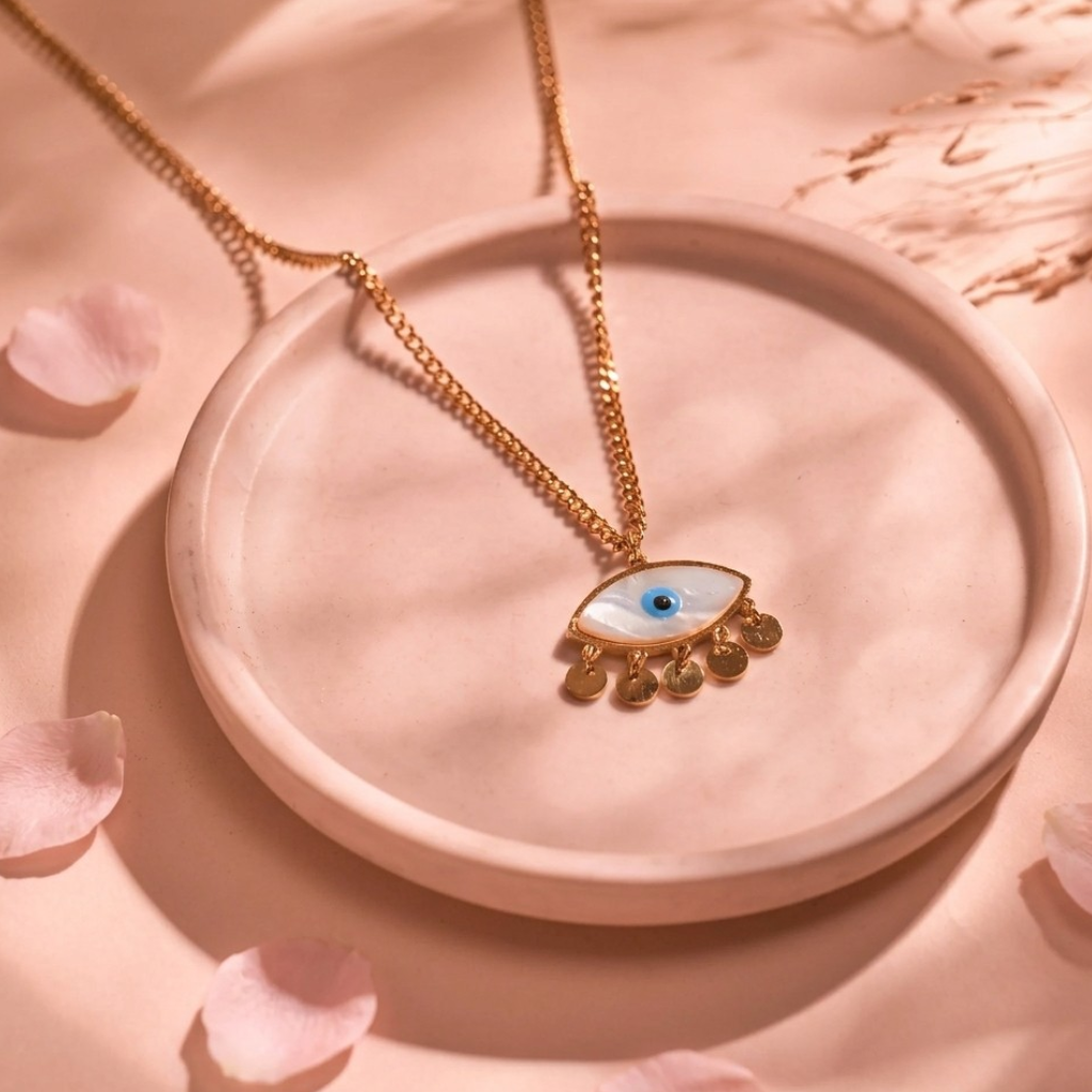 Evil Eye Shimmers Necklace
