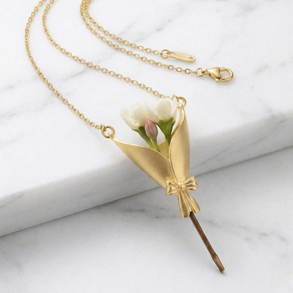 Whispering Petals Pendant