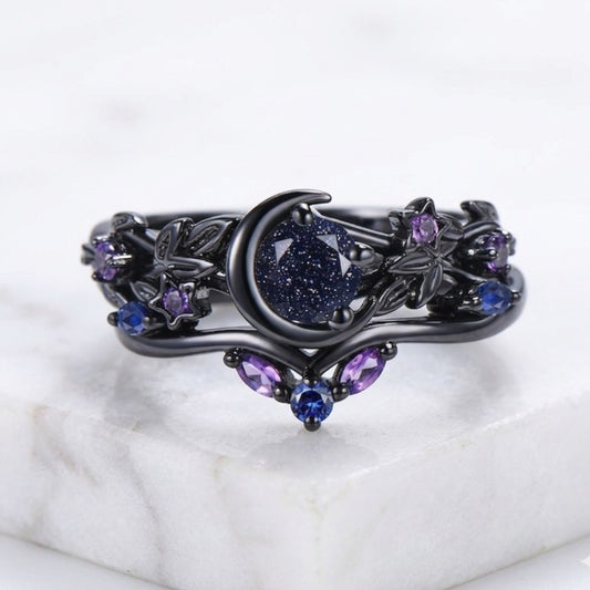 Galaxy Promise Ring Set