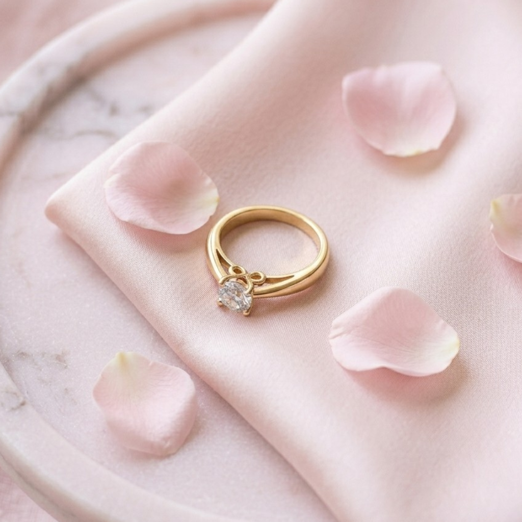 Celeste Solitaire Ring