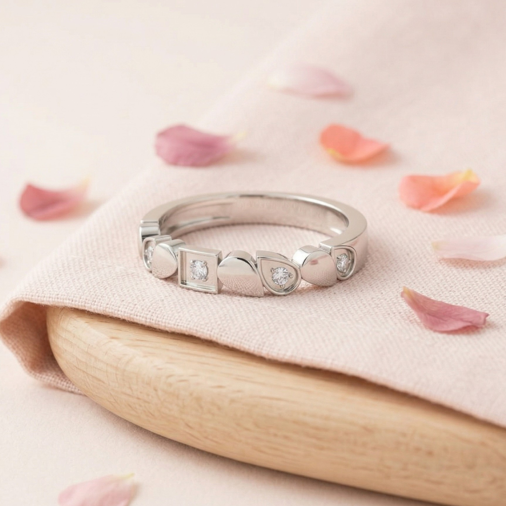 Petal Mosaic Ring