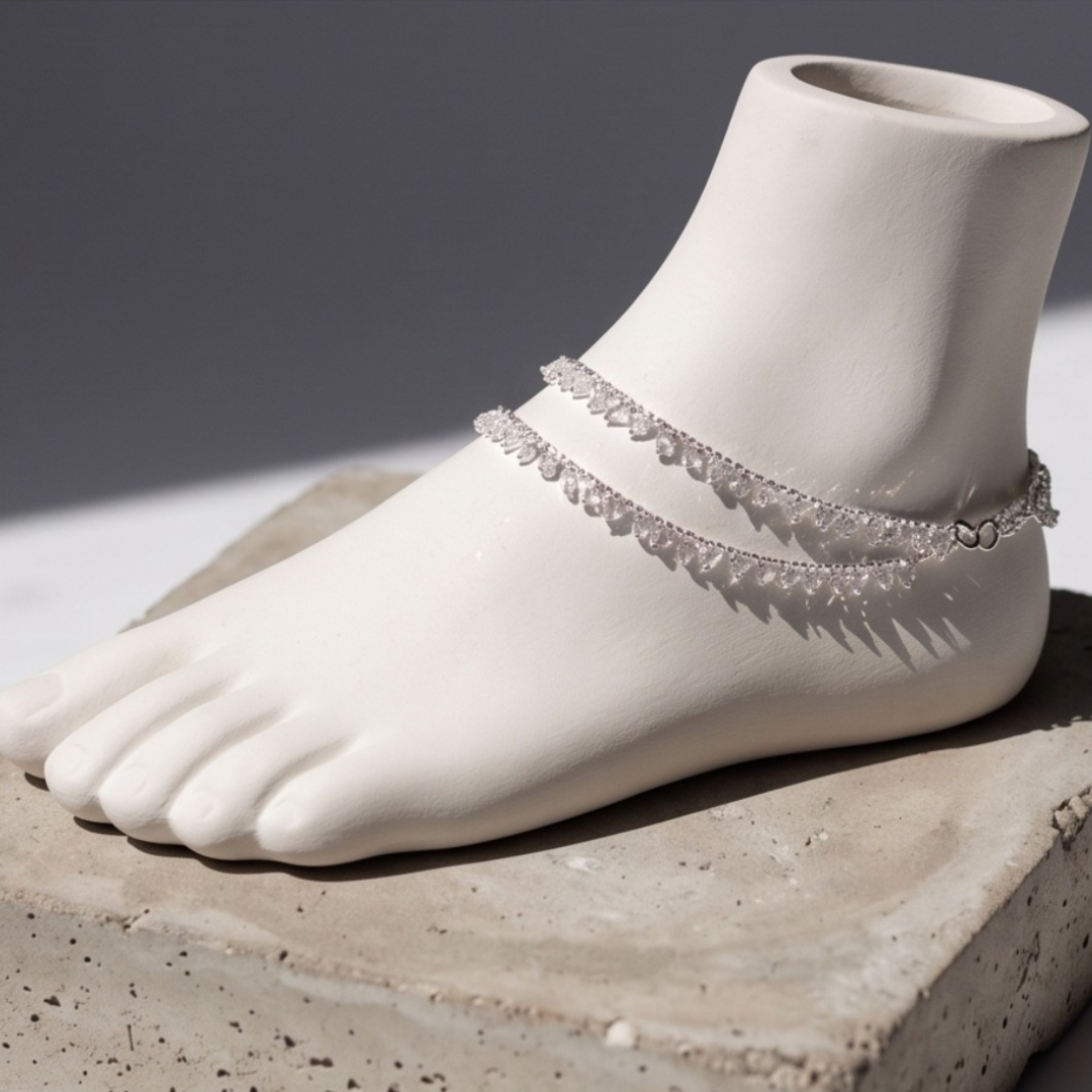 The Marina Dewdrop Anklet